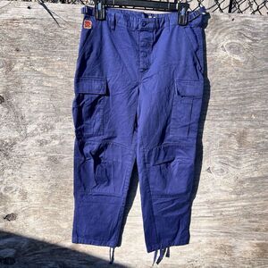 Men's Blue Cargo Pants